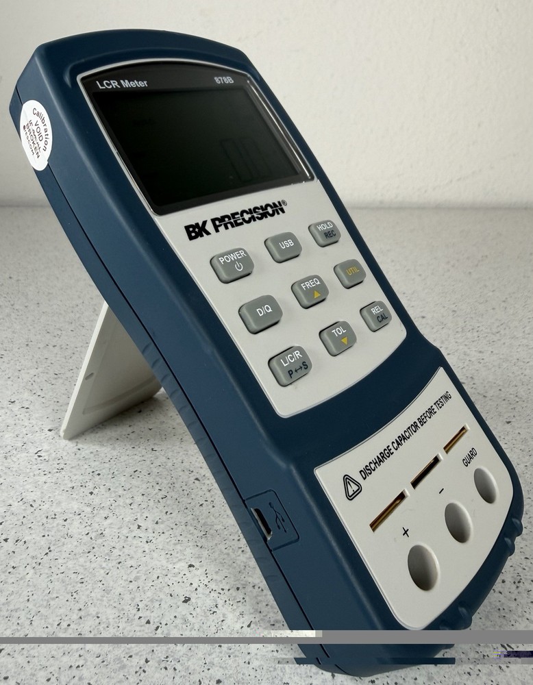 BK Precision 878B Dual-Display Handheld LCR Meter Clean!!