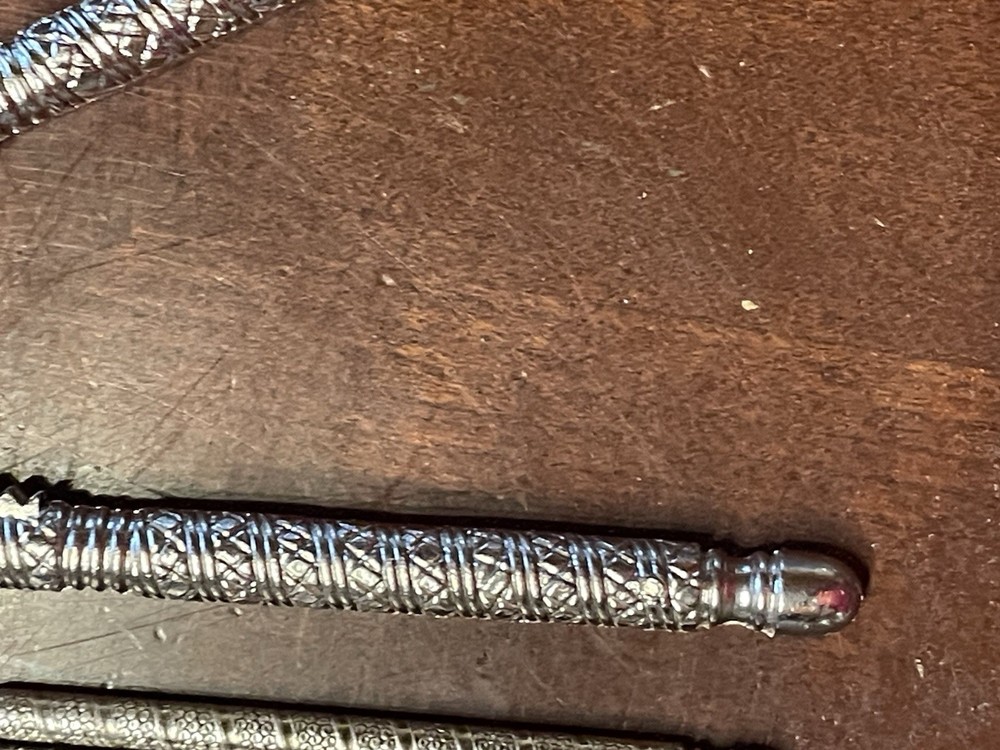 Vintage Handheld Metal Nutcracker w/ 4 picks