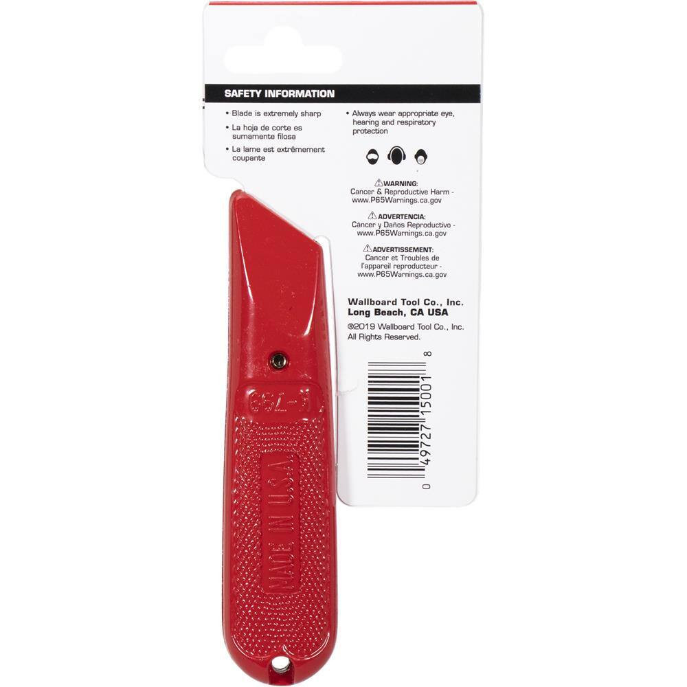 Fixed-Blade Utility Knife