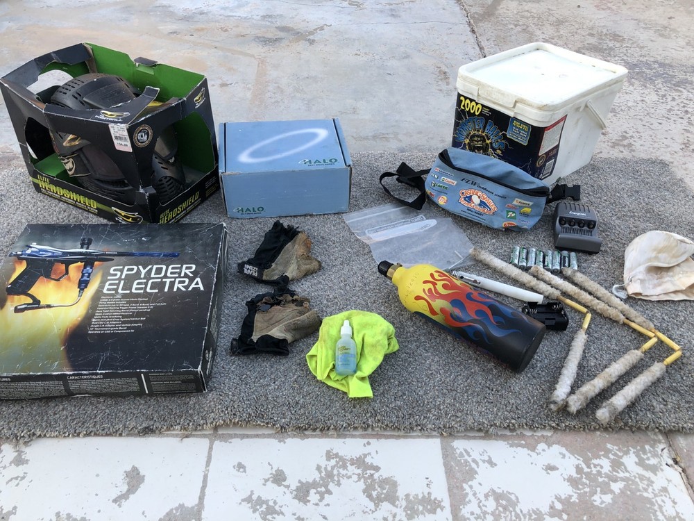 Or Best Offer! Paintball professional complete advanced kit!