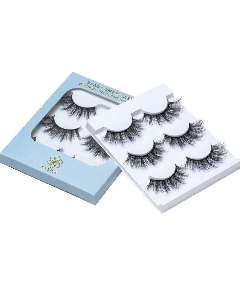 3 pair 6D mink high quality wispy false lashes