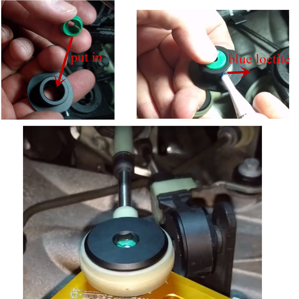 For Ford Focus ST 2013+ RS 2016+ Solid Shift Cable Bushings Performance Upgrade