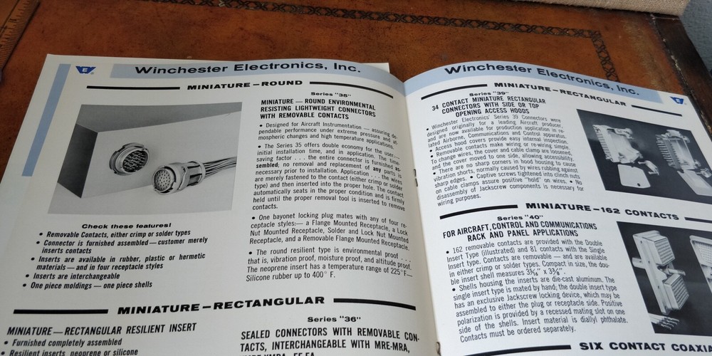 1950s Winchester Electronics ~ Catalog No.359 ~Electronics Connectors Terminals