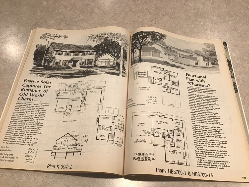 Distinguished Home Plans 1987 #169