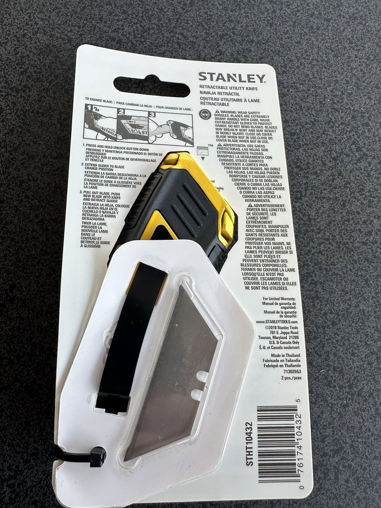 Stanley Retractable Utility Knife