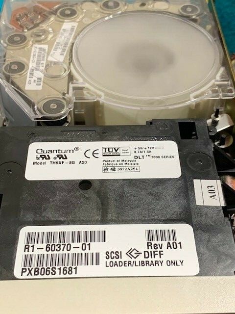 Quantum TH6XF-EG DLT 7000 SCSI Loader Diff Library Tape Drive DLT