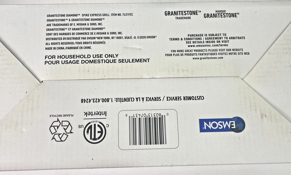 Granitestone Diamond Electric Grill