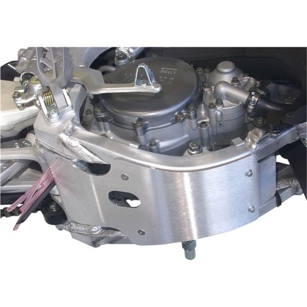 Works Connection - 10-220 - MX Skid Plate, Standard Coverage
