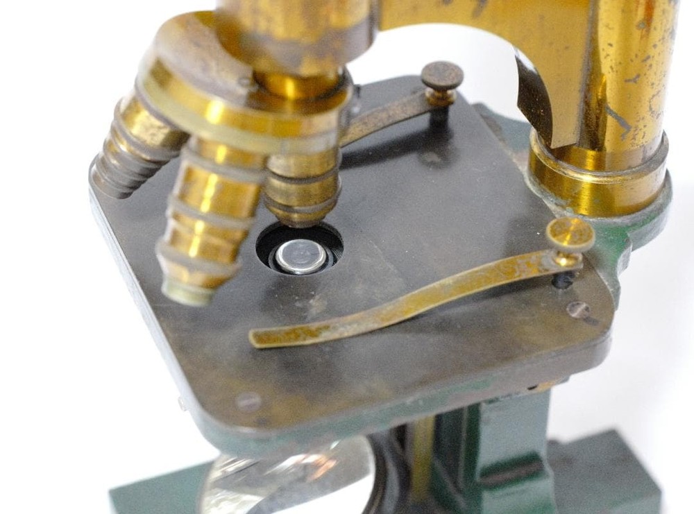 microscope antique E. mester's bacterial microscope