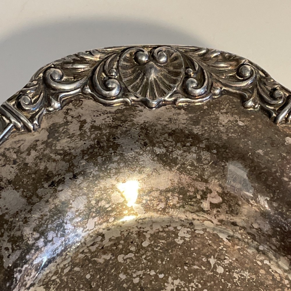 Crescent Silverware Manufacturing Co. Vintage Silver Serving Dish 7158