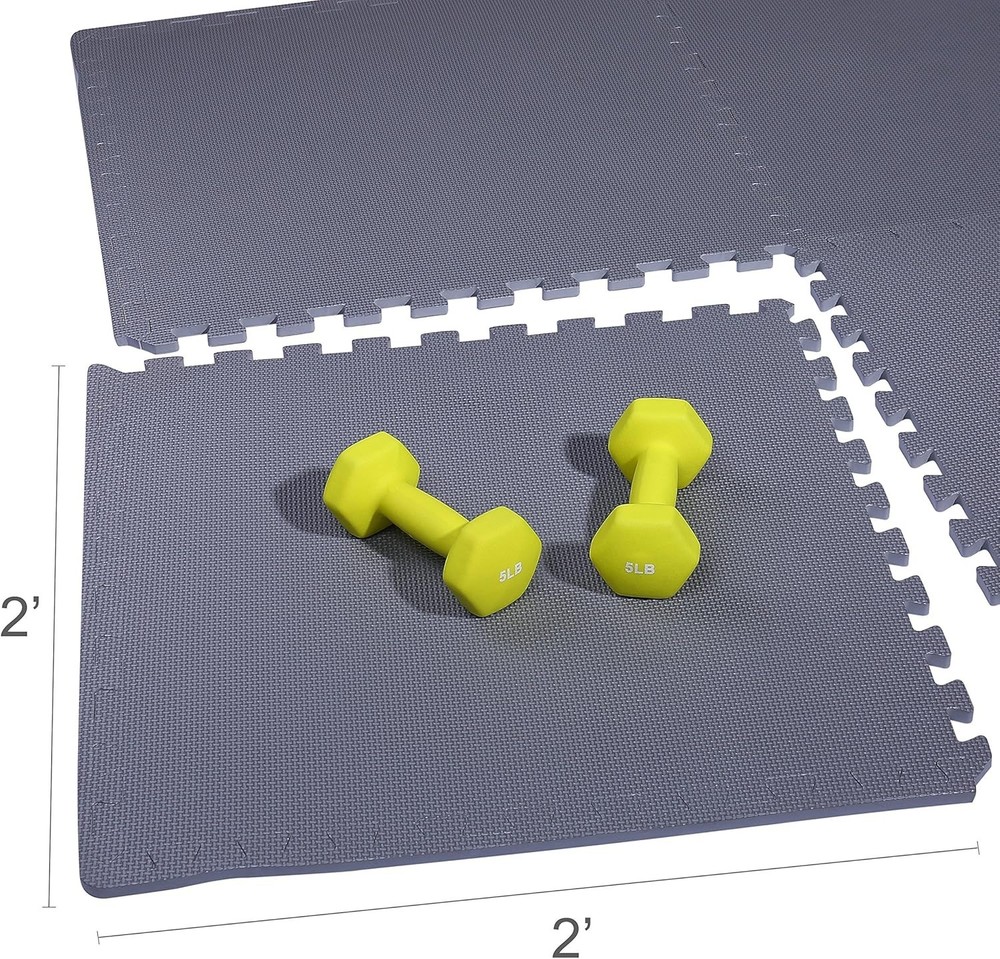 Transformative Interlocking Foam Tile Mats - Safe & Durable 24x24 for Any Space