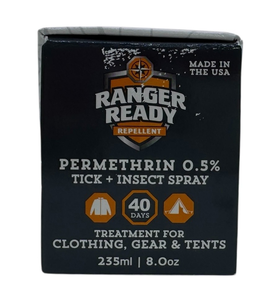 Ranger Ready 8 oz Mosquitos Tick Camping Bug Repellent Scent Zero