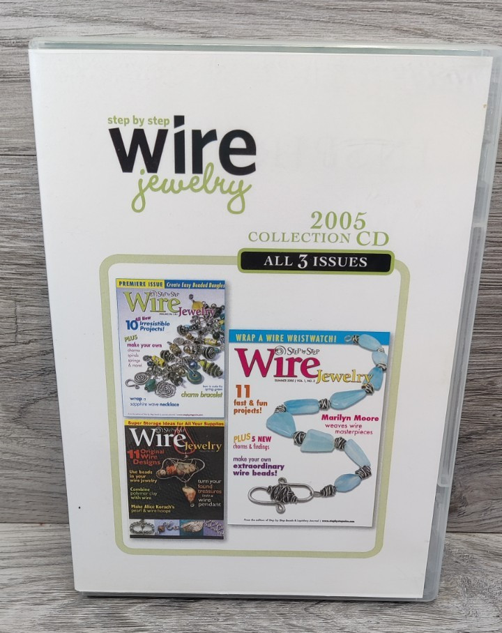 Step by Step Wire Jewelry 2005 Collection CD 3 Issues-Pre-owned