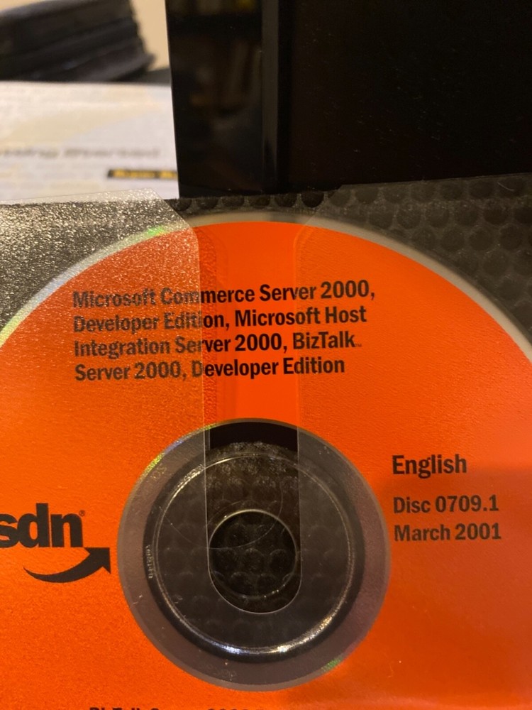 NEW Authentic Microsoft BizTalk Server 2000 +Key & Commerce, Dev, More.