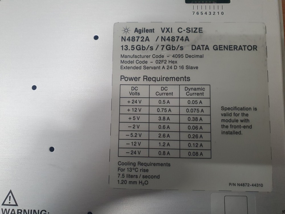 Agilent N4874A 7Gb/s Data Generator