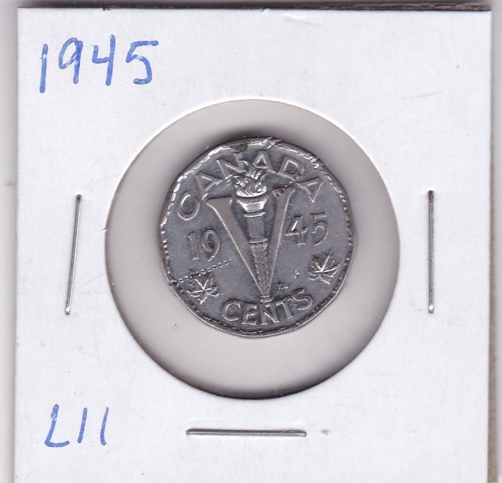 1945 Canada 5 Cents L11