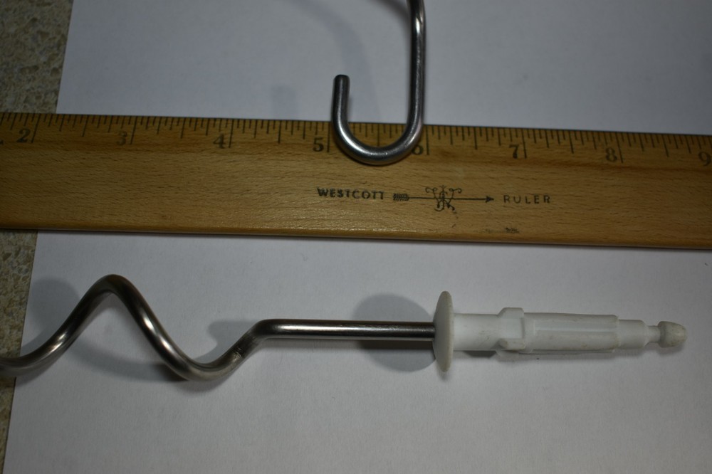 Replacement Set Unbranded Mixer Machine Dough Hooks Wire Beaters
