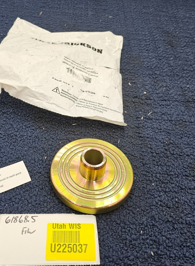 HENDRICKSON S-20924: 4" Flanged Inner Alignment Washer Concentric Collar