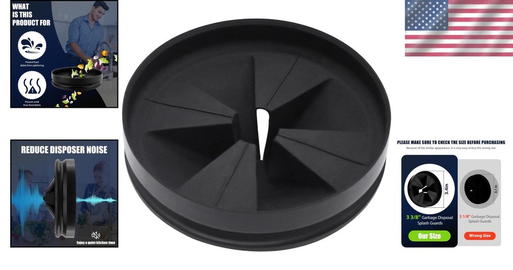High-Performance Quiet Collar Sink Baffle 3 3/8" Replacement for InSinkErator