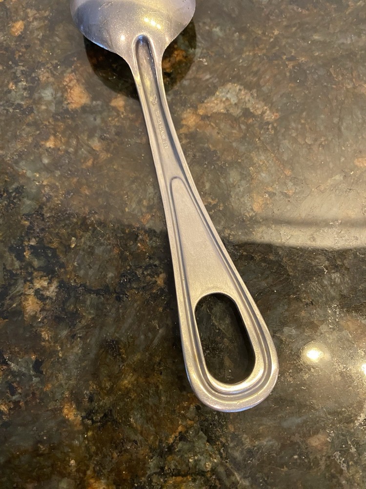 US Army Silco Stainless Spoon - 7.5"Long