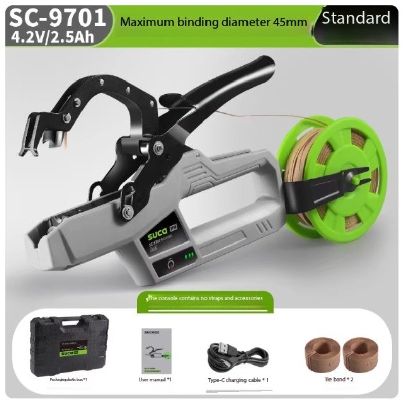 Electric Branch Binding Machine Grapevine Tomato Automatic Binding Machine