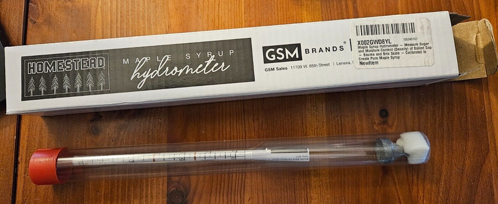 Maple Syrup Hydrometer