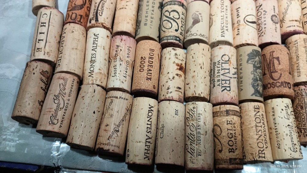 Wine Corks Decorative Used Kitchen Project Winery Decor Restaurant Crafting