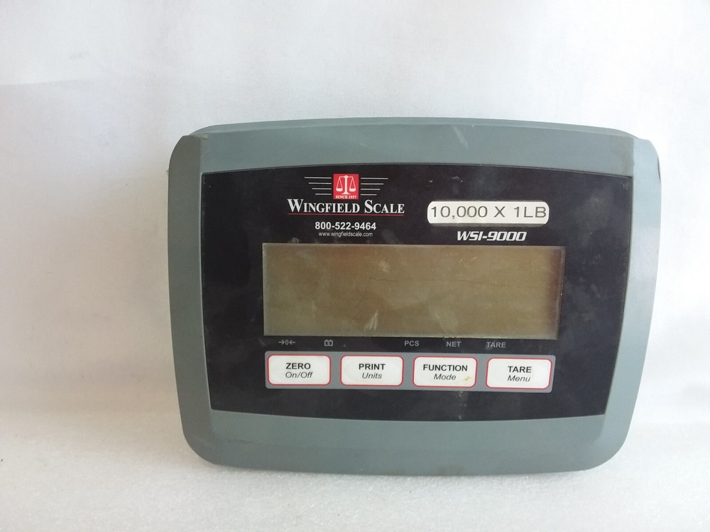 EXTREME BENCH SCALE (DISPLAY ONLY) WSI-9000  WINGFIELD SCALE CO