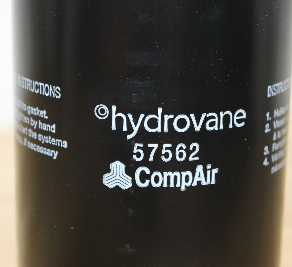 Genuine Hydrovane 57562 Comp Air Oil Filter Element