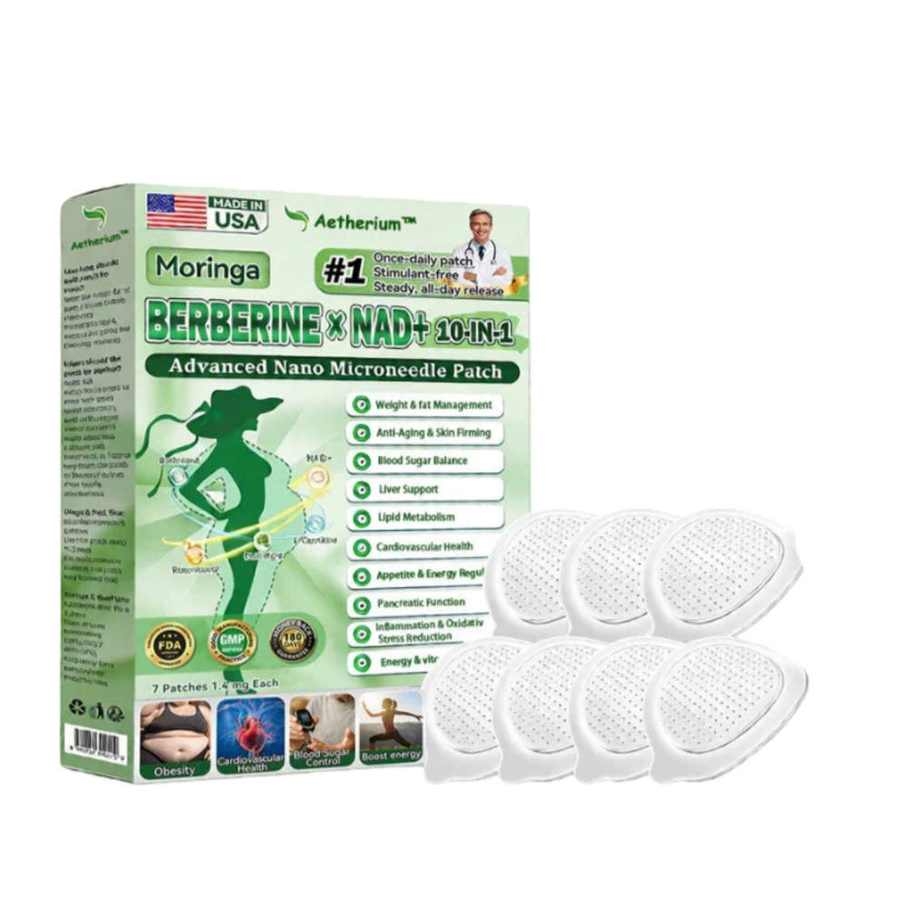 Aetherium Moringa 10-in-1 Nano Microdarts Patch