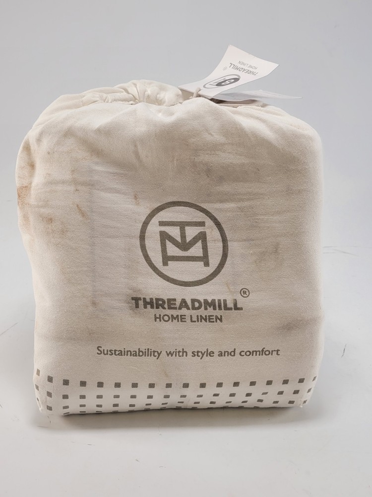 Threadmill Luxury 800 Thread Count Full Size 100% Cotton Sheets Hotel White