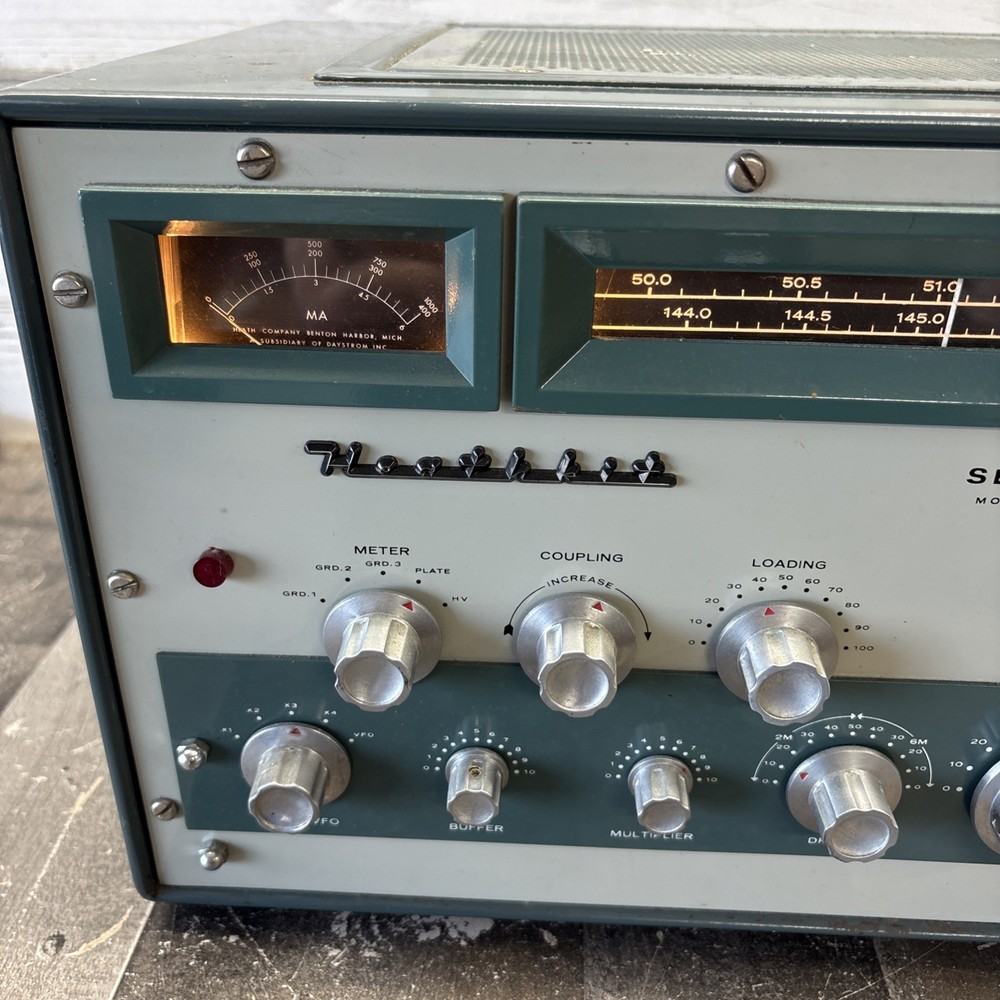 Heathkit Seneca VHF-1 Transmitter Powers On