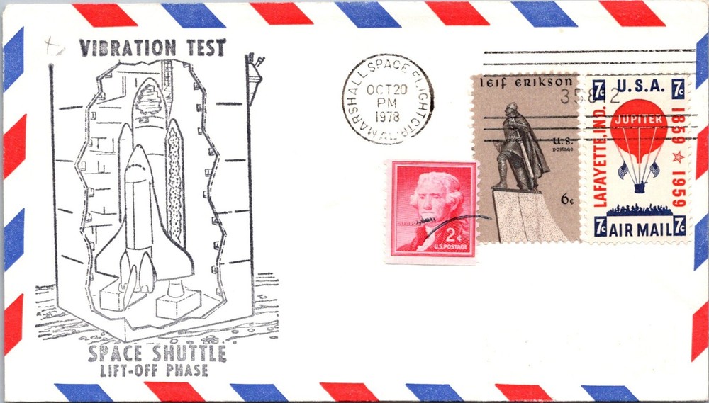 Space Shuttle Vibration Test - Marshall Space Ctr - 10.20.1978 - J11630