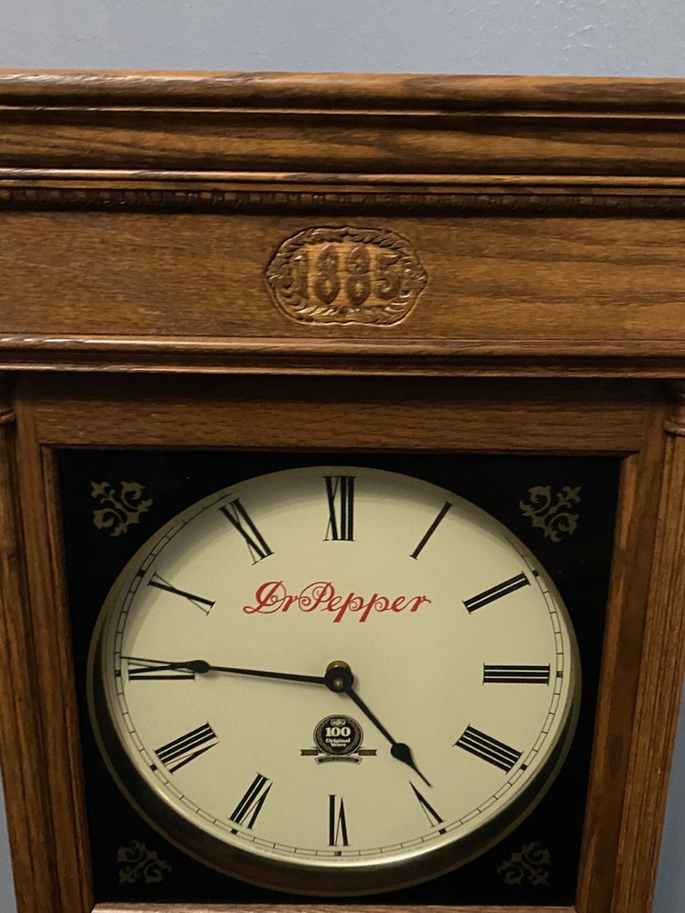 Dr Pepper Vintage 100th Anniversary Clock