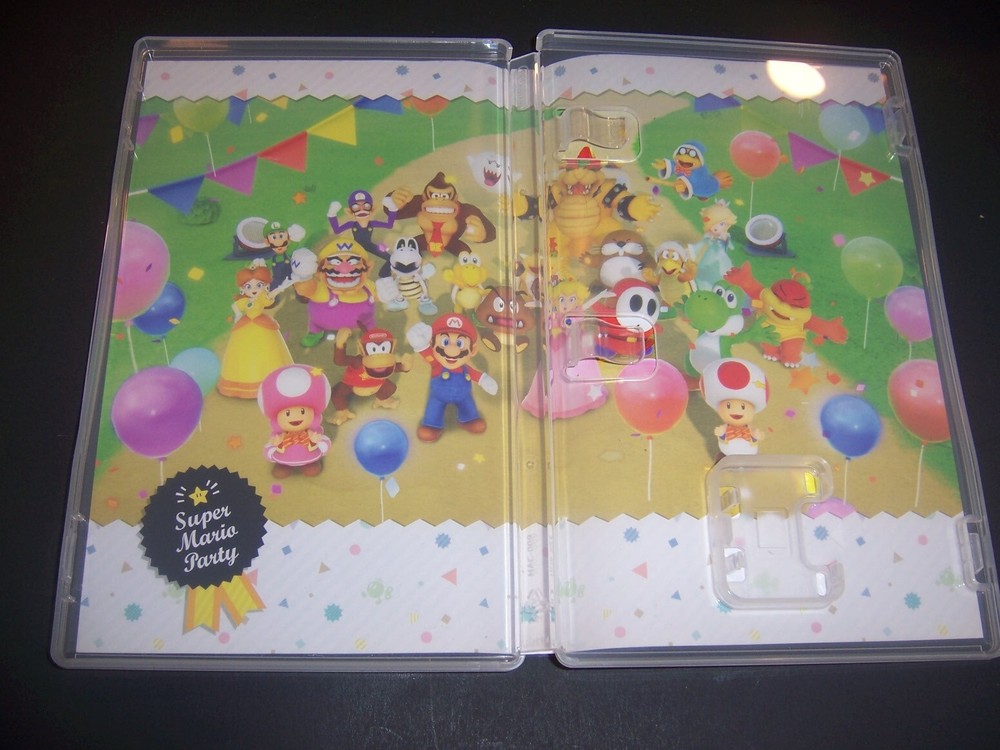 Replacement Case ONLY Super Mario Party Nintendo Switch Box UAE Version