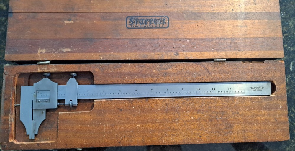 🗽VINTAGE STARRETT VERNIER CALIPERS