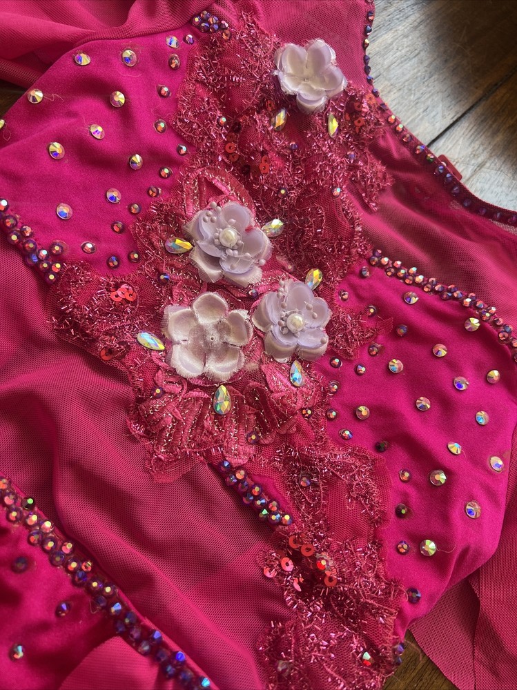 Pink Lyrical Solo Costume Medium Child