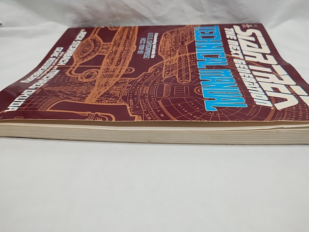 Star Trek The Next Generation Technical Manual Book