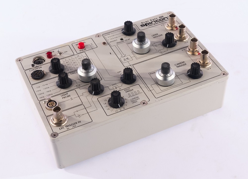 Spiricon Scan Sync III Laser Beam Diagnostics Panel