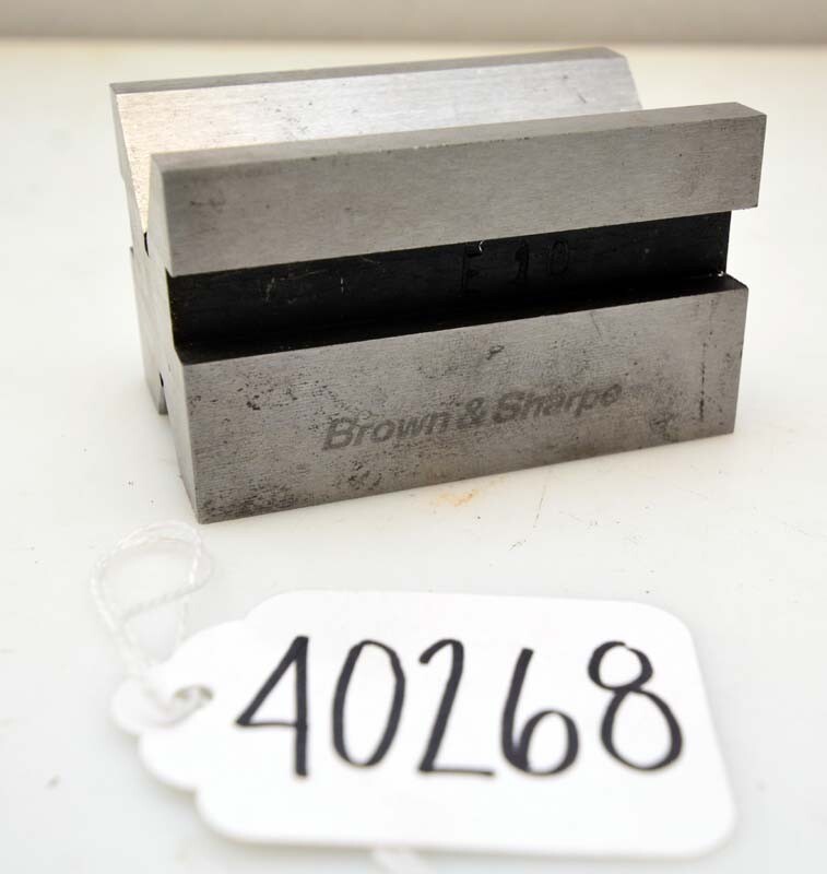 Brown and Sharpe V Block (Inv.40268)