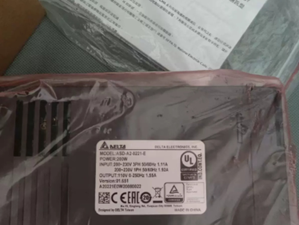 NEW DELTA ASD-A2-0221-E Servo Drive