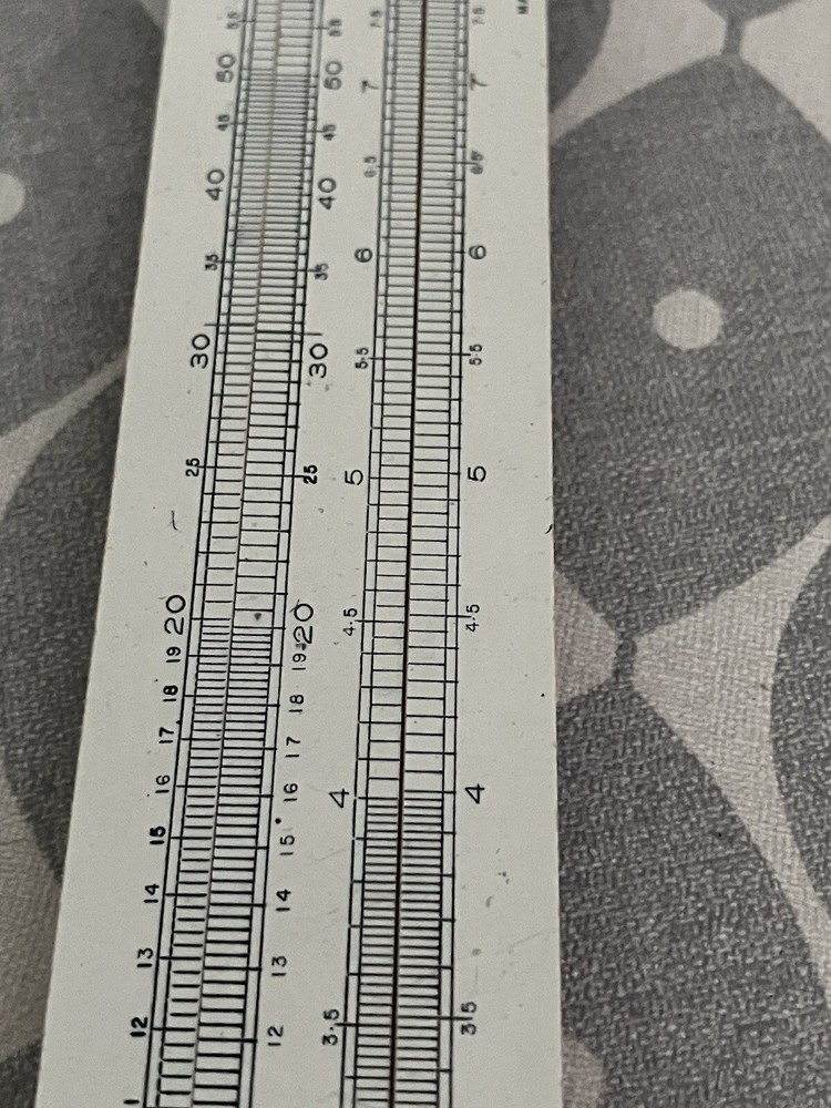 The Unique Slide Rule