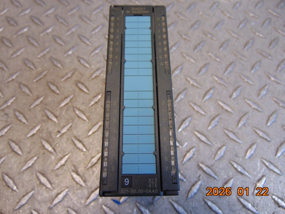 (1) SIEMENS 6ES7 321-1BL00-0AA0 INPUT MODULE