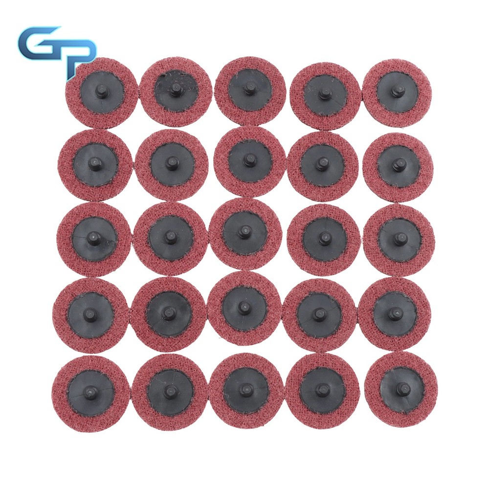 25 Pack 2 Inch Surface Conditioning Quick Change Discs Medium Prep Pad Discs