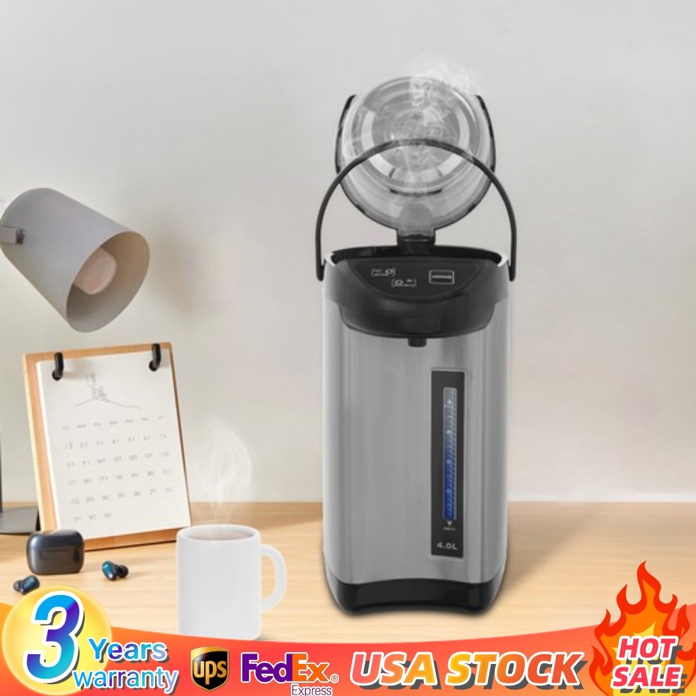 5L High-Capacity Electric Water Boiler & Warmer 750W Stainless Steel Tea Kettle