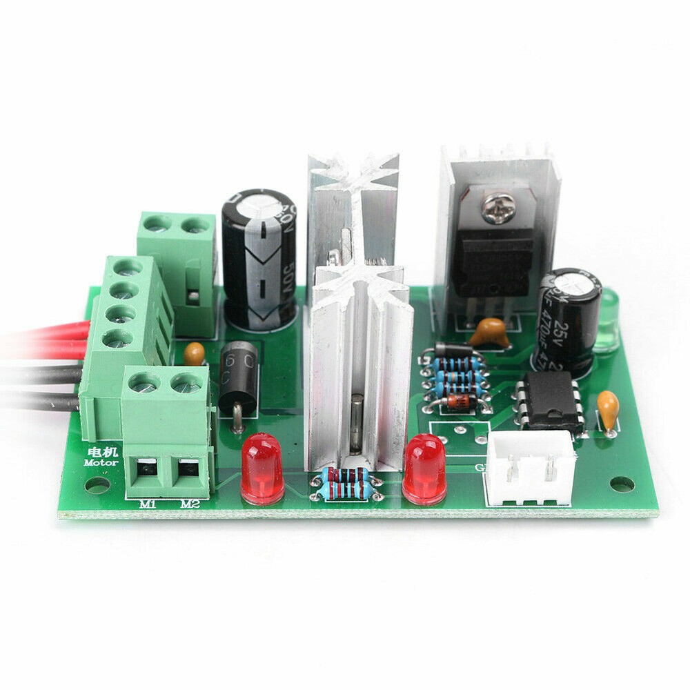 DC 6-30V Voltage Regulator 80W 10A Reversible Speed Control PWM Control Switch