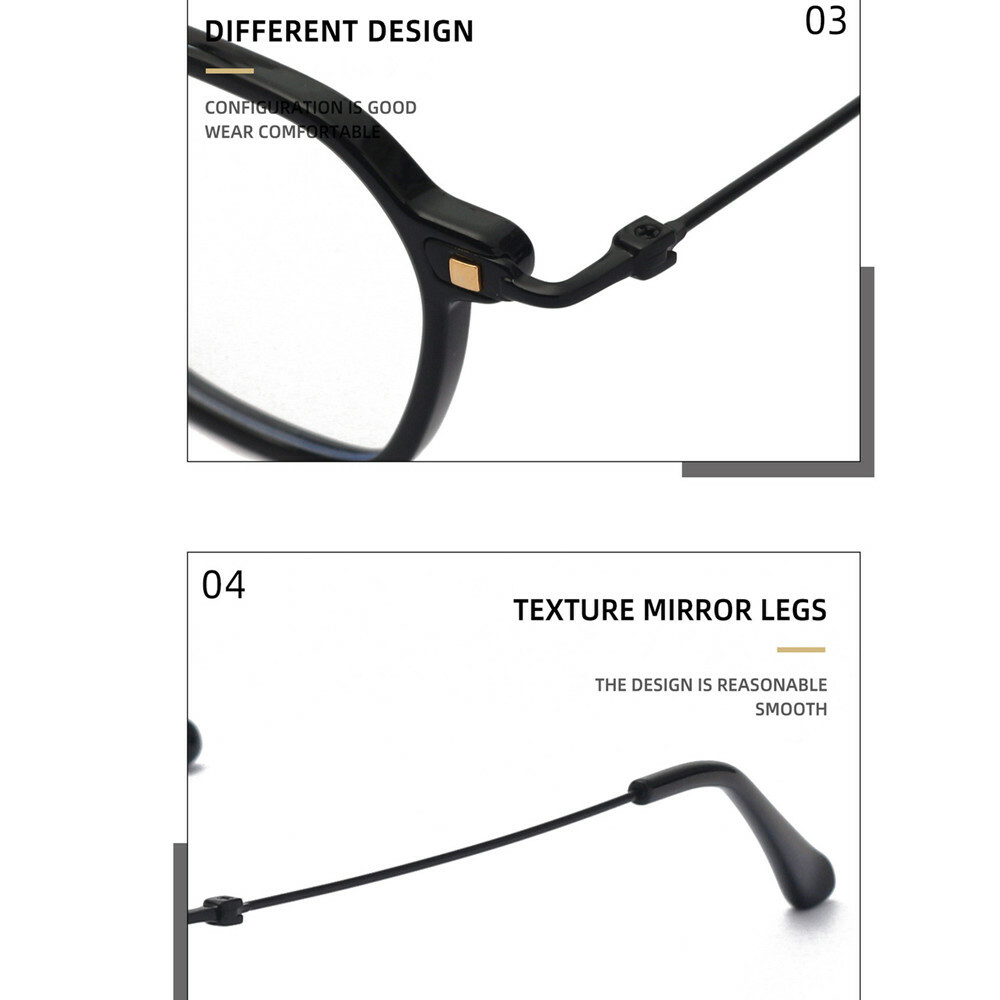 TR90 Square Blue Light Blocking Eyeglasses Frames Gaming Glasses Computer Phone