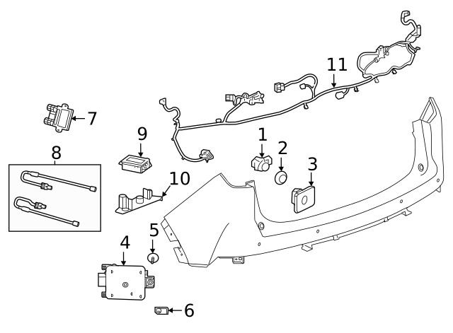 Genuine GM Harness 84907135