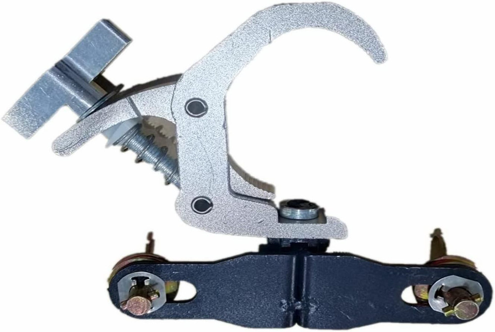 JUNMAN Stage Light Clamps Foldable Infinite Rotation Hooks for DJ Disco Stage L