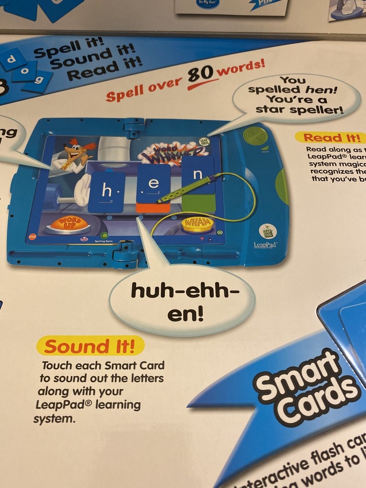 Leapfrog LeapPad Easy Reader Phonics Kit 2 New